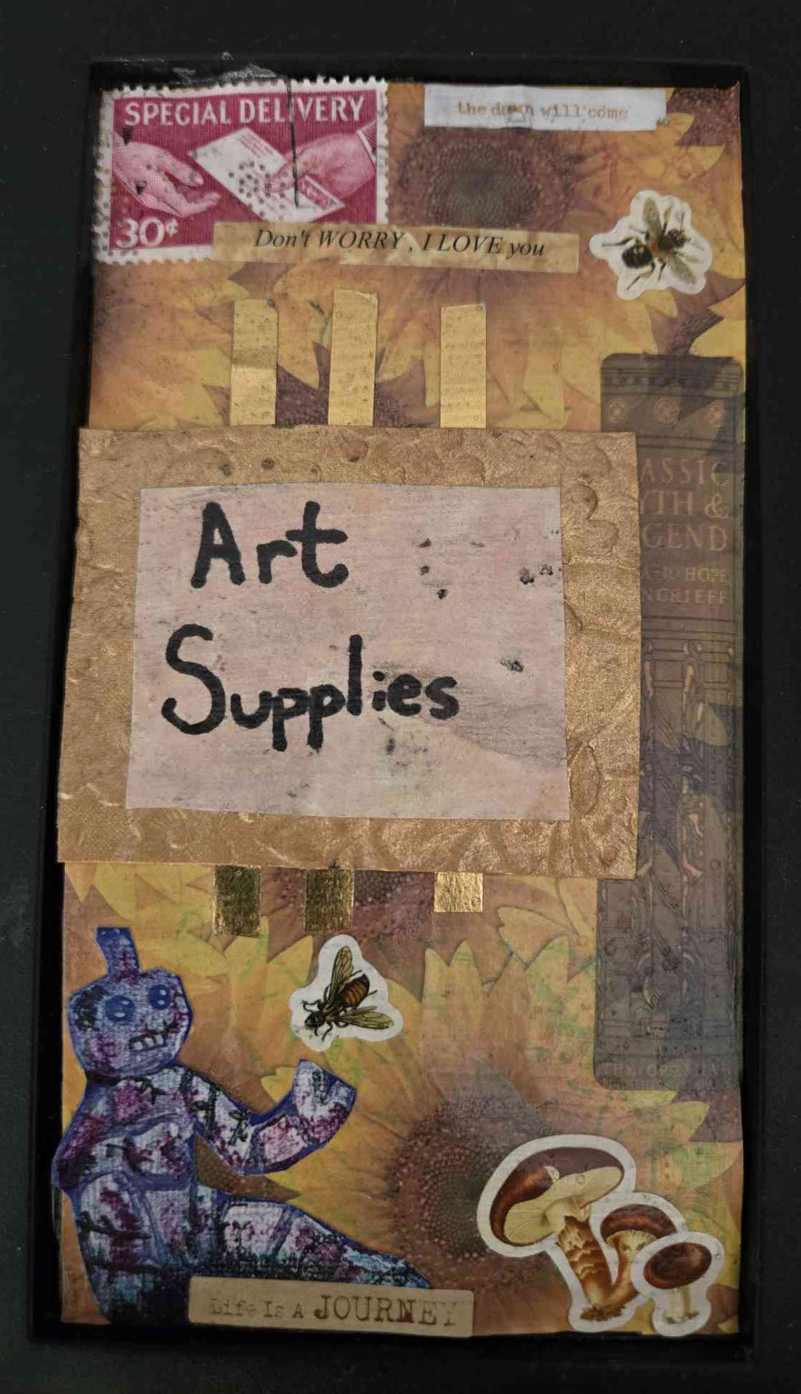 Art Supplies Collage
